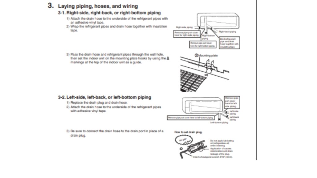 Daikin AC Unit Install Guide