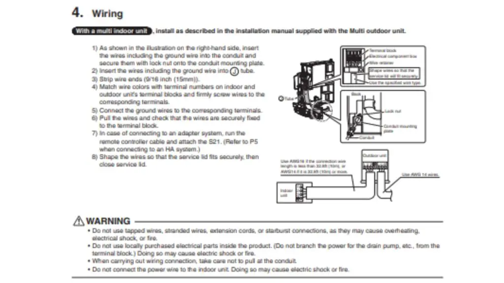 Daikin AC Unit Install Guide