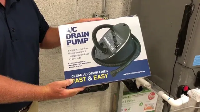 ac drain pump not working