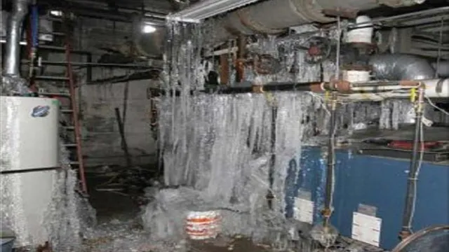 ac pipe frozen