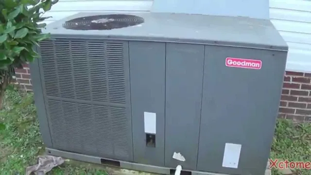 goodman heat pump not cooling