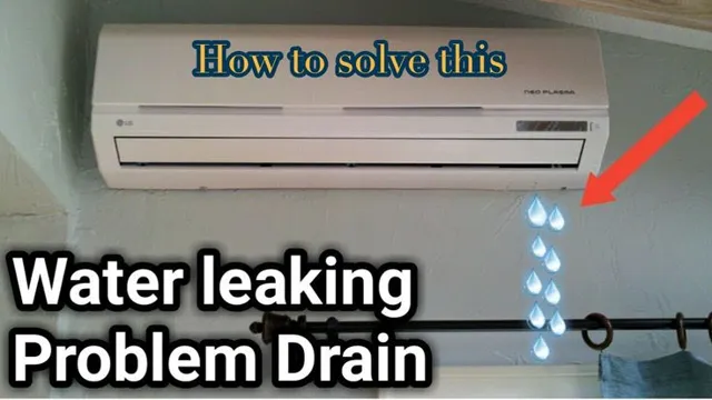 gree air conditioner leaking water