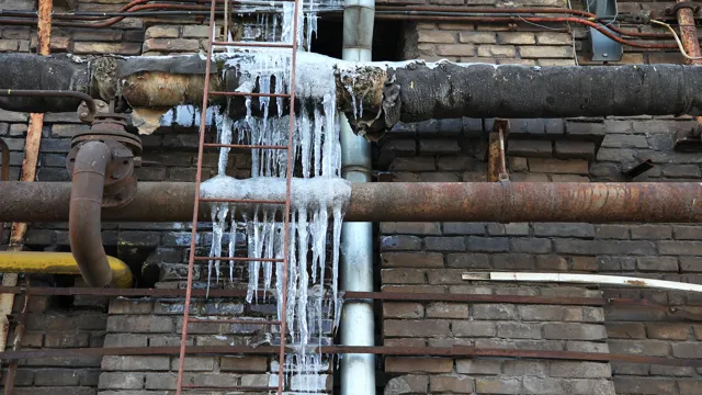 hvac pipes freezing