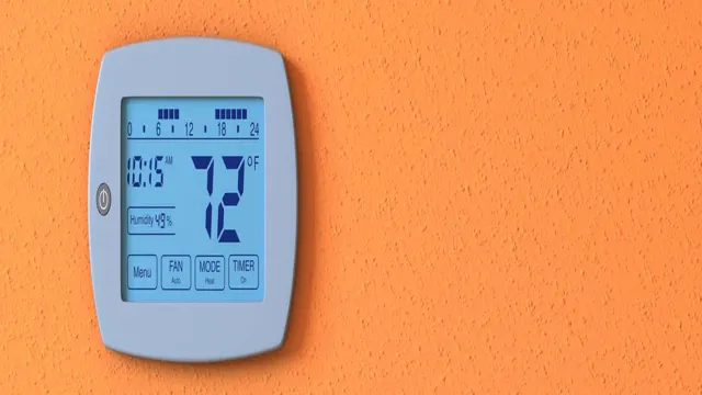 thermostat keeps going up to 85