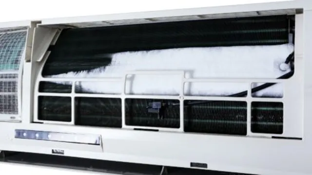 what causes rv ac to freeze up