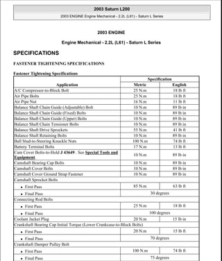 Ac Compressor Line Torque Specs