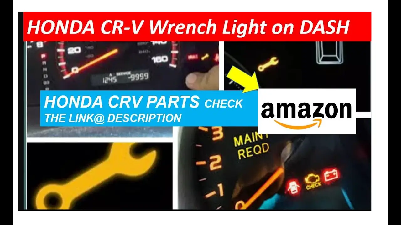 Wrench Light Honda Crv