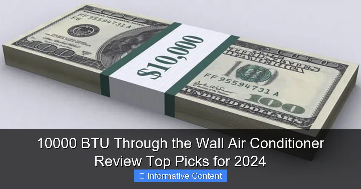 10000 BTU Through the Wall Air Conditioner Review Top Picks for 2024