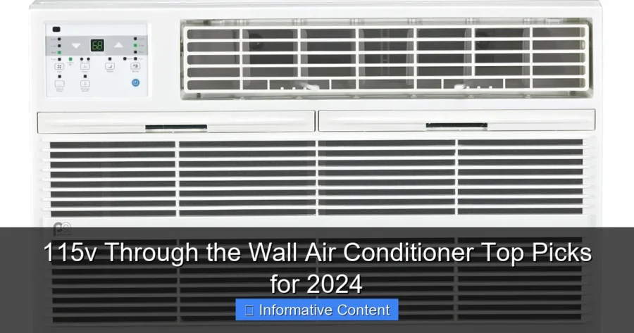 115v Through the Wall Air Conditioner Top Picks for 2024