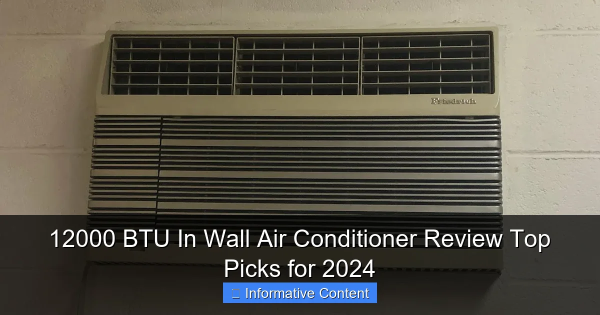 12000 BTU In Wall Air Conditioner Review Top Picks for 2024