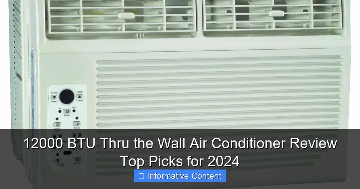 12000 BTU Thru the Wall Air Conditioner Review Top Picks for 2024
