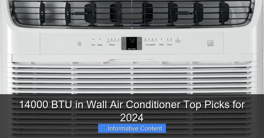 14000 BTU in Wall Air Conditioner Top Picks for 2024