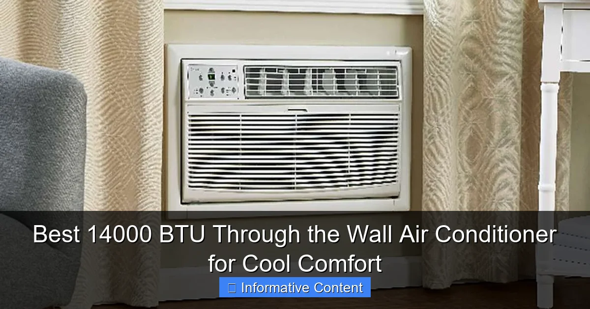 Best 14000 BTU Through the Wall Air Conditioner for Cool Comfort