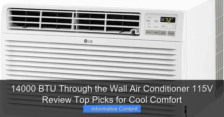 14000 BTU Through the Wall Air Conditioner 115V Review Top Picks for Cool Comfort
