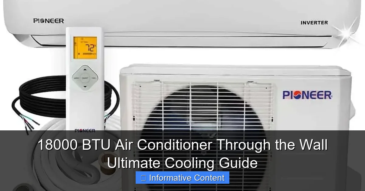 18000 BTU Air Conditioner Through the Wall Ultimate Cooling Guide