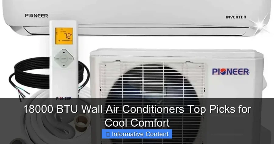 18000 BTU Wall Air Conditioners Top Picks for Cool Comfort
