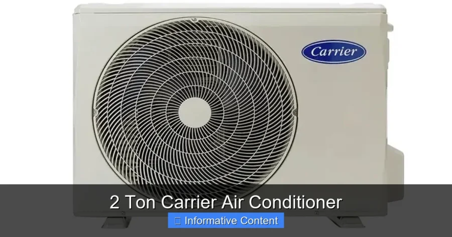 2 Ton Carrier Air Conditioner