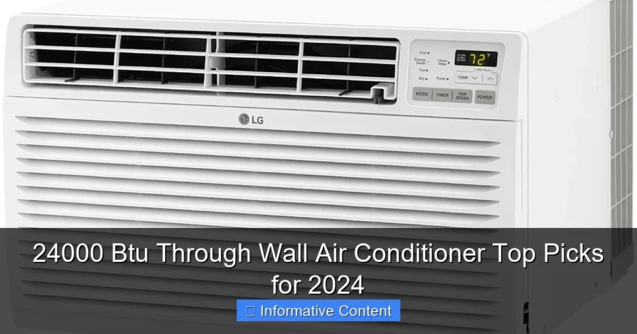 24000 Btu Through Wall Air Conditioner Top Picks for 2024