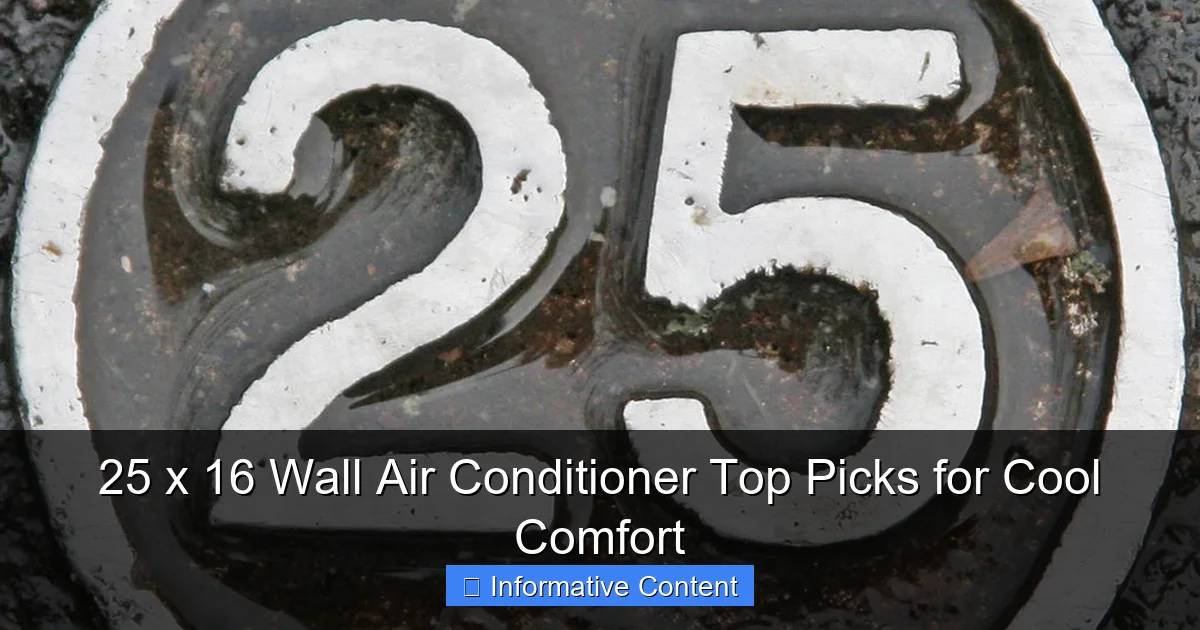 25 x 16 Wall Air Conditioner Top Picks for Cool Comfort
