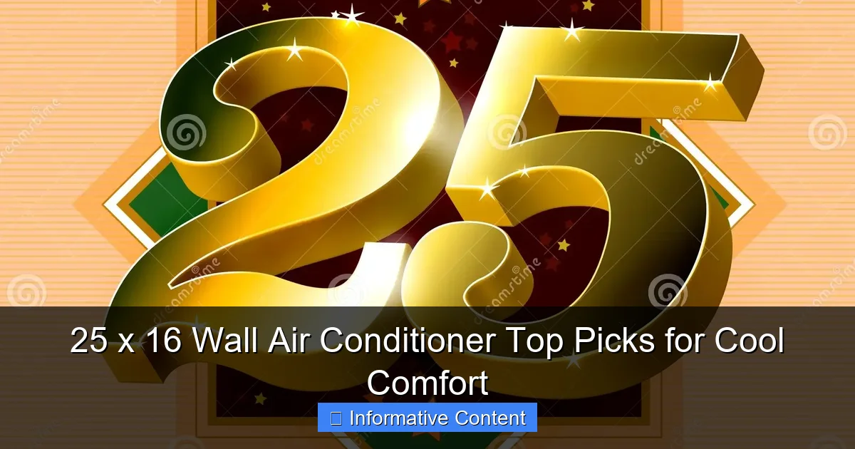 25 x 16 Wall Air Conditioner Top Picks for Cool Comfort