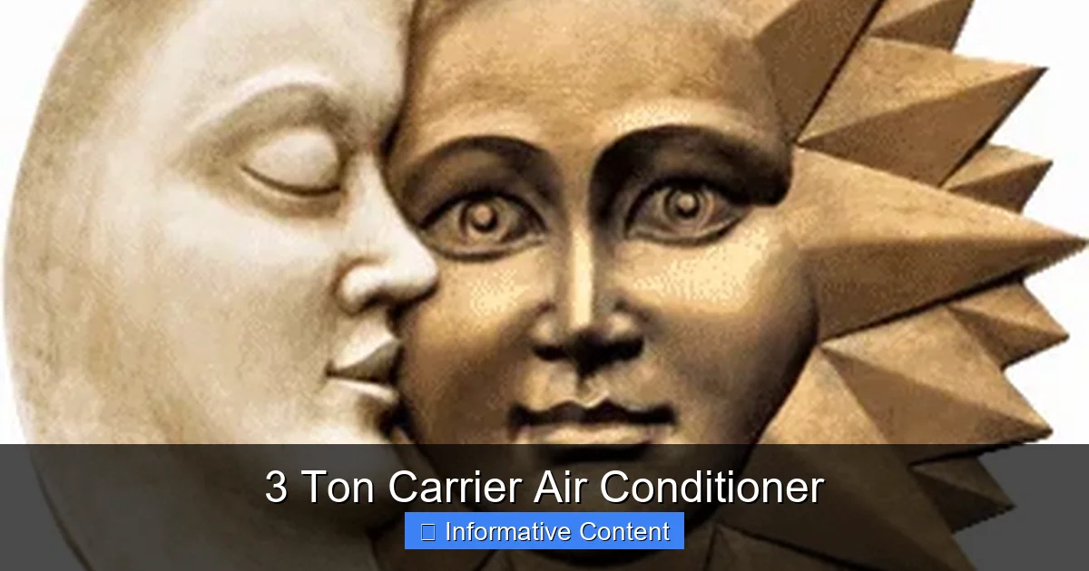 3 Ton Carrier Air Conditioner