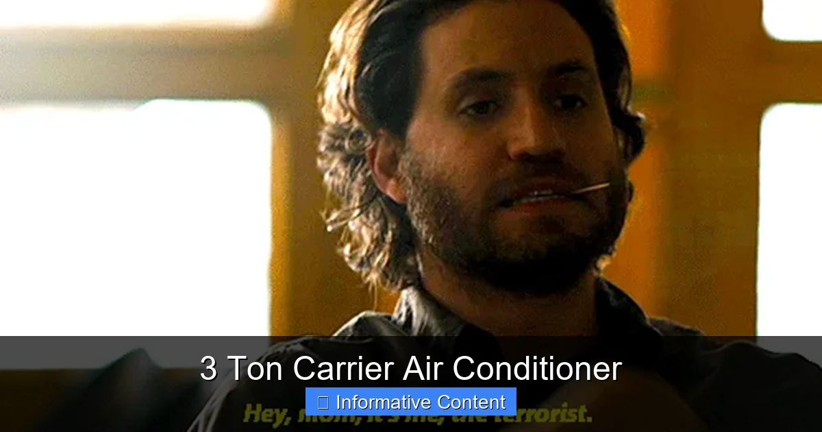 3 Ton Carrier Air Conditioner
