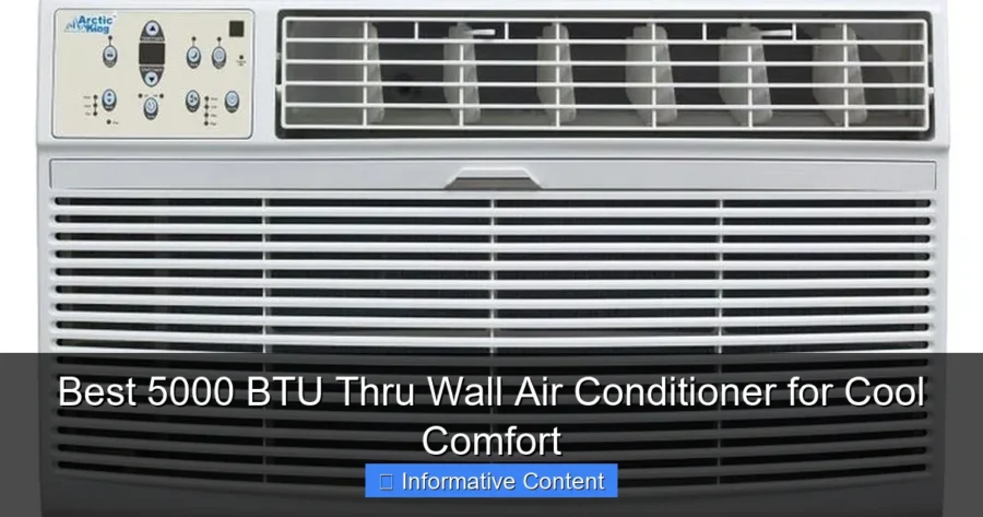 Best 5000 BTU Thru Wall Air Conditioner for Cool Comfort