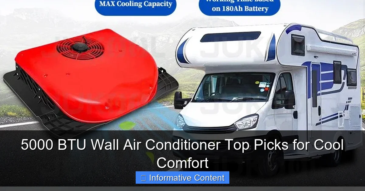 5000 BTU Wall Air Conditioner Top Picks for Cool Comfort