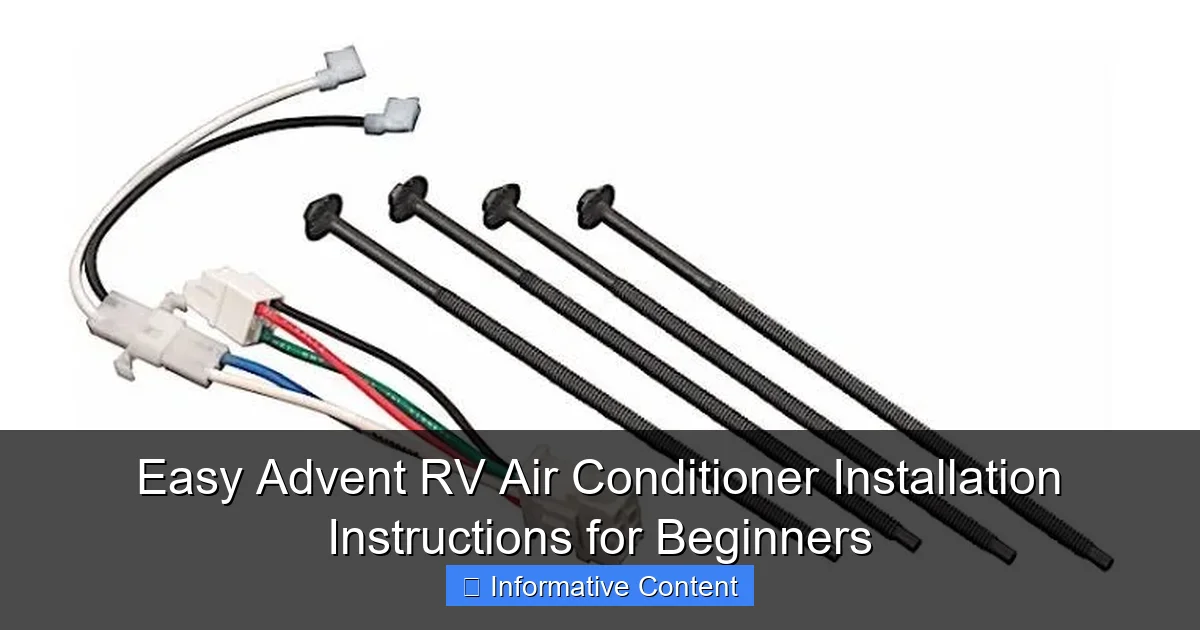 Easy Advent RV Air Conditioner Installation Instructions for Beginners
