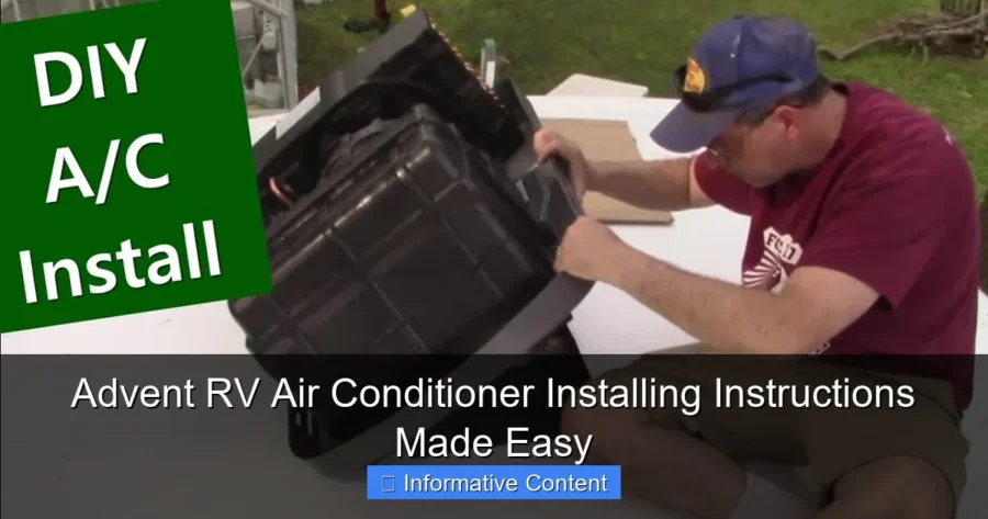 Advent RV Air Conditioner Installing Instructions Made Easy