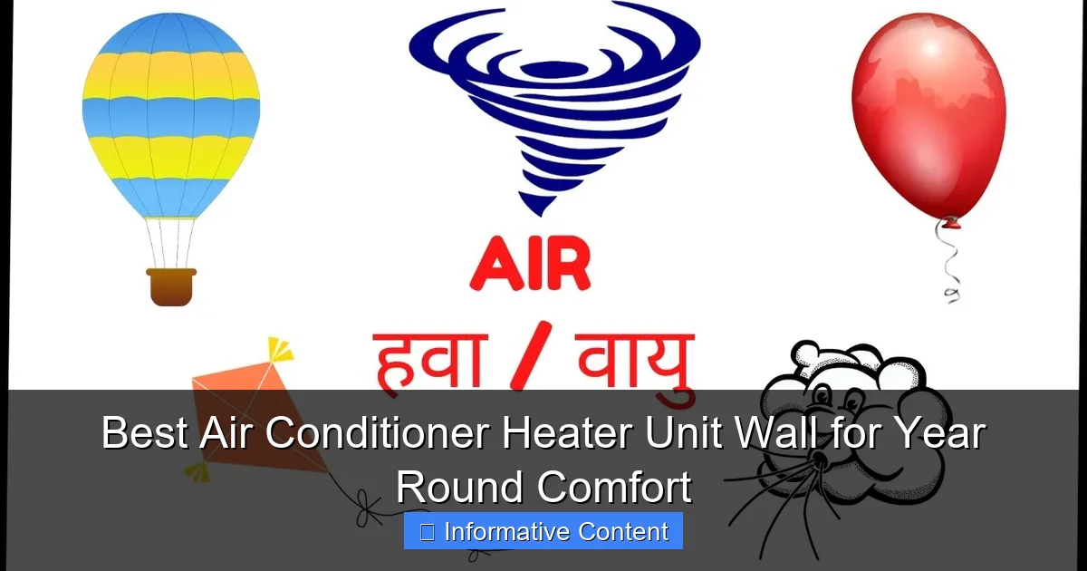 Best Air Conditioner Heater Unit Wall for Year Round Comfort
