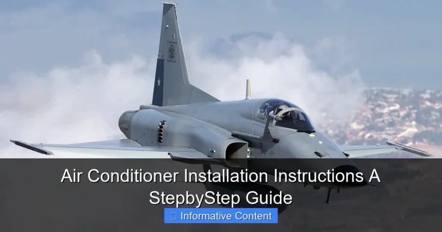 Air Conditioner Installation Instructions A StepbyStep Guide