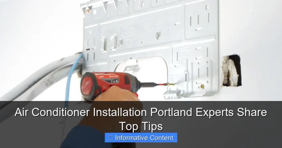 Air Conditioner Installation Portland Experts Share Top Tips