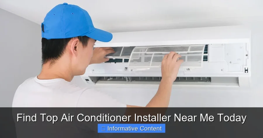 Find Top Air Conditioner Installer Near Me Today