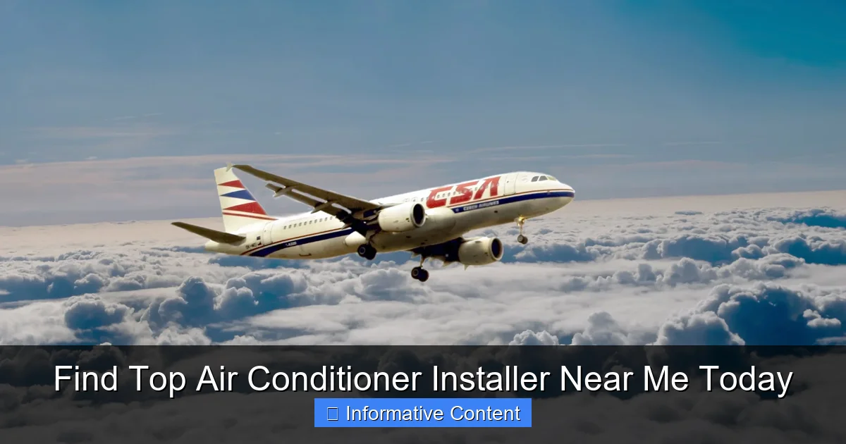 Find Top Air Conditioner Installer Near Me Today