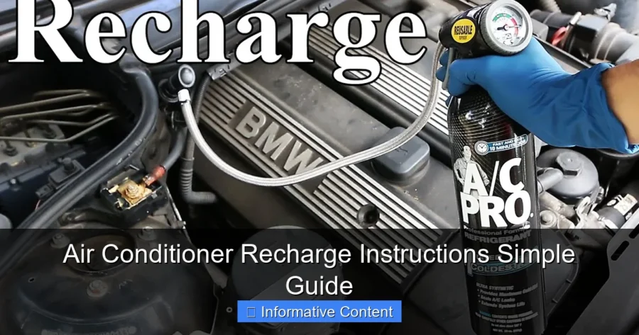 Air Conditioner Recharge Instructions Simple Guide