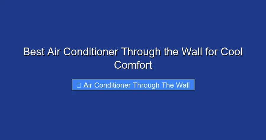 Best Air Conditioner Through the Wall for Cool Comfort