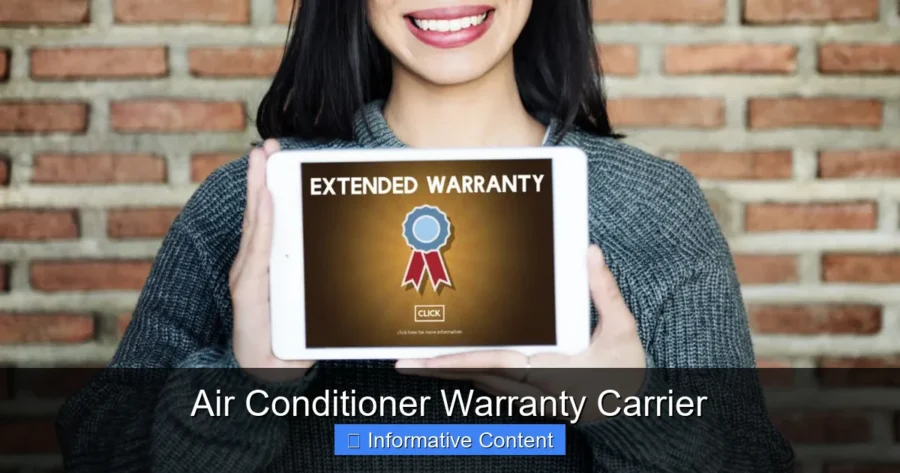Air Conditioner Warranty Carrier