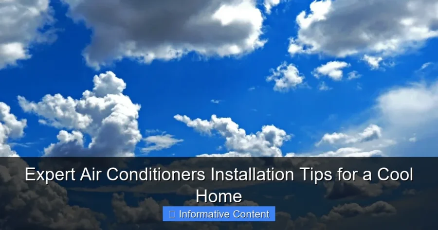 Expert Air Conditioners Installation Tips for a Cool Home