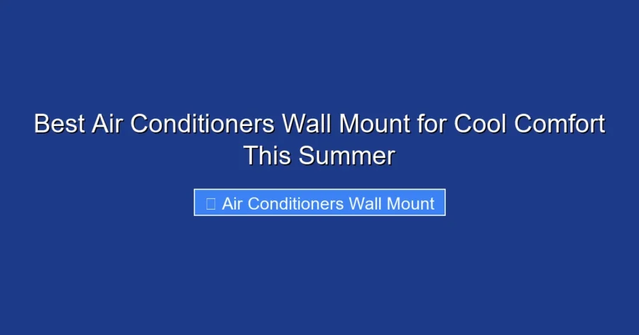 Best Air Conditioners Wall Mount for Cool Comfort This Summer