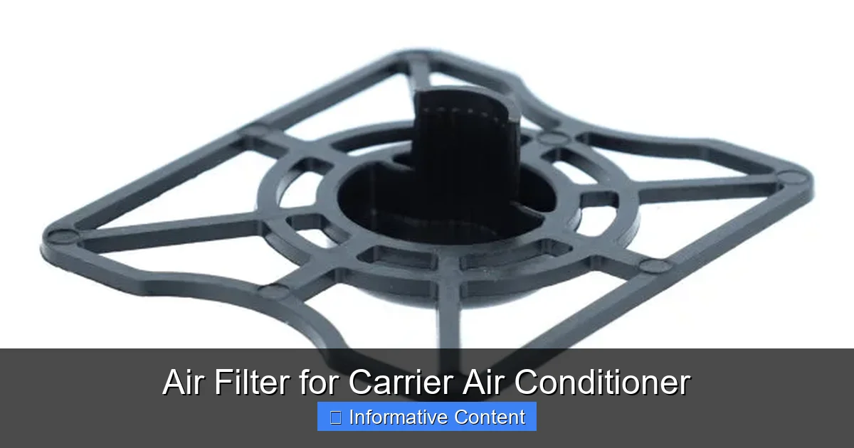 Air Filter for Carrier Air Conditioner