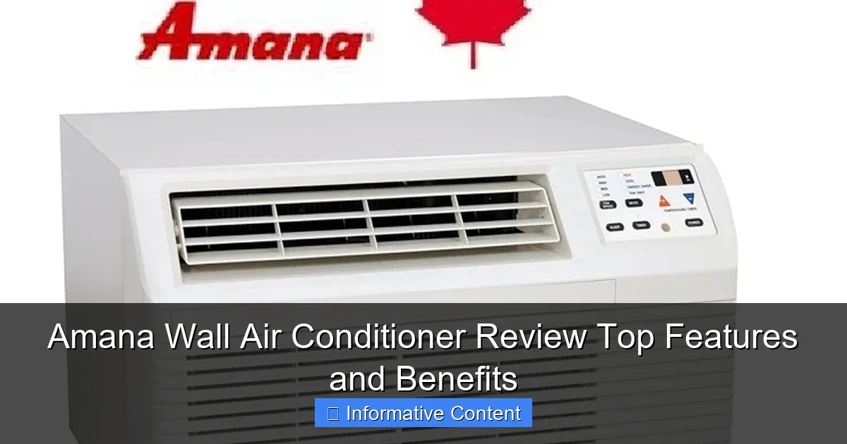 Amana Wall Air Conditioner Review Top Features and Benefits