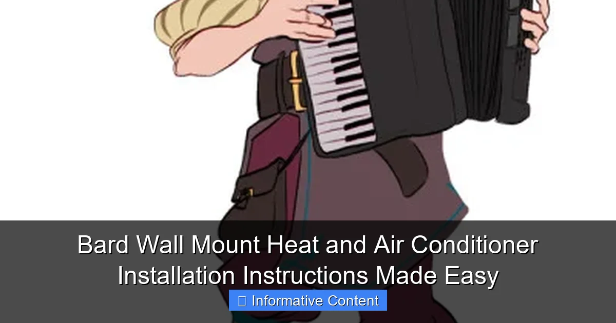 Bard Wall Mount Heat and Air Conditioner Installation Instructions Made Easy