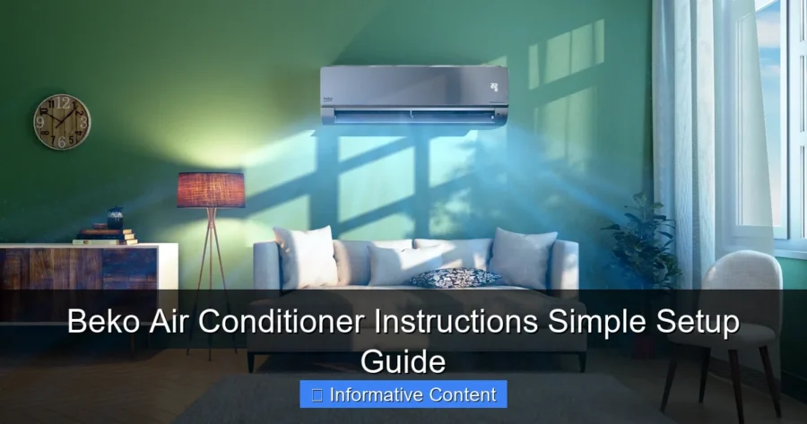 Beko Air Conditioner Instructions Simple Setup Guide