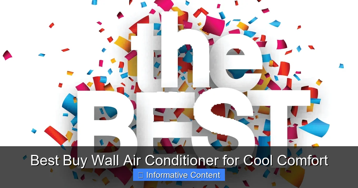 Best Buy Wall Air Conditioner for Cool Comfort