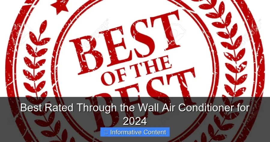 Best Rated Through the Wall Air Conditioner for 2024