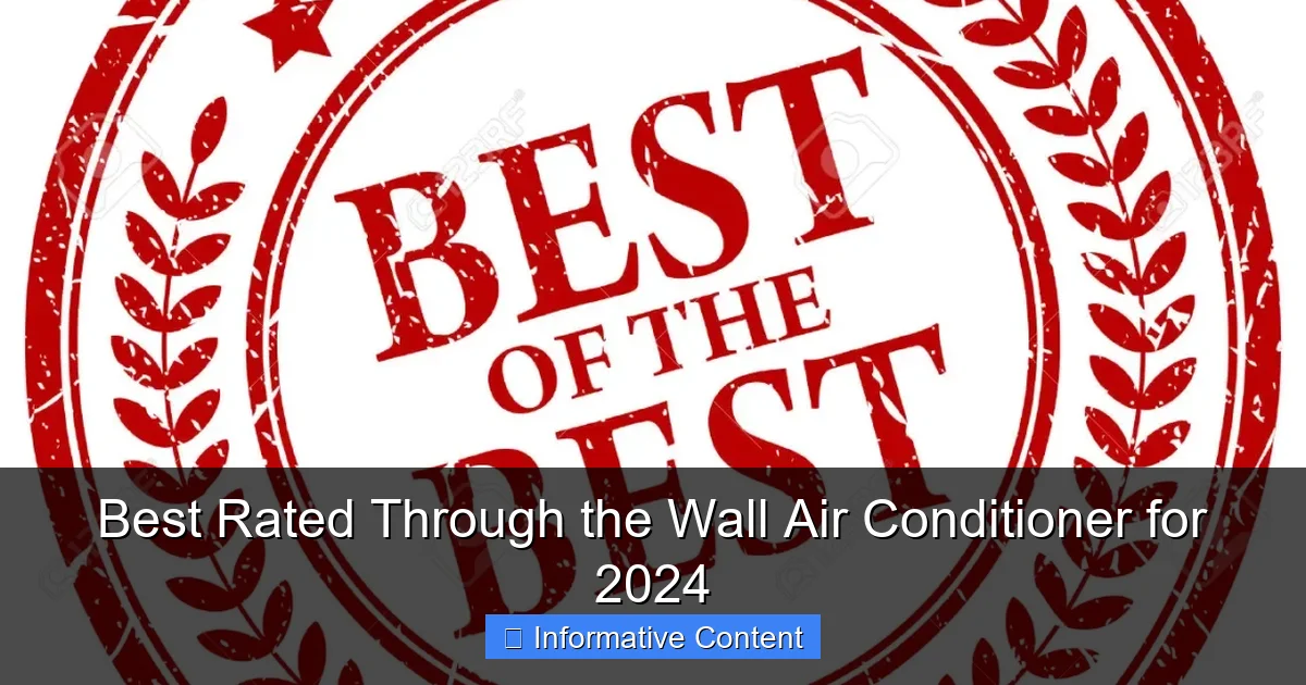 Best Rated Through the Wall Air Conditioner for 2024