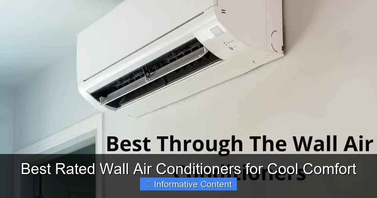 Best Rated Wall Air Conditioners for Cool Comfort