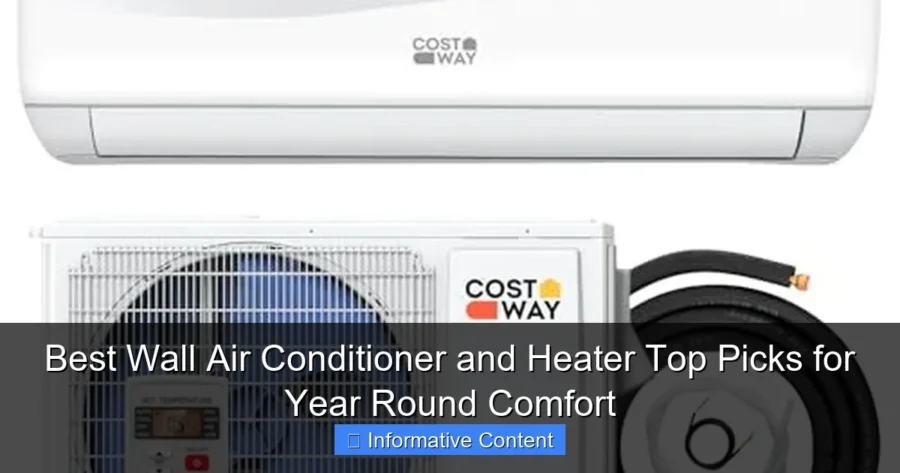 Best Wall Air Conditioner and Heater Top Picks for Year Round Comfort