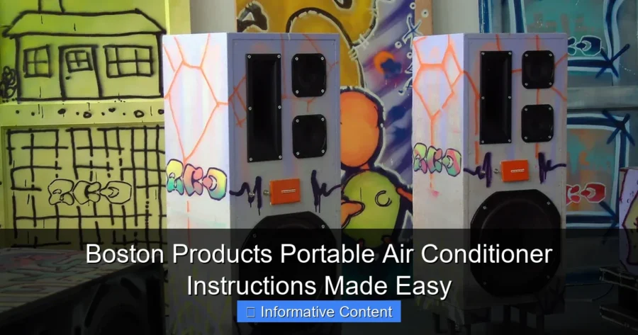 Boston Products Portable Air Conditioner Instructions Made Easy